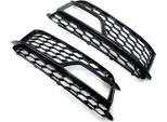Sinistra / Destra Paraurti Anteriore Griglia Fendinebbia Griglia Copertura Trim Per Audi S5 S-Line 2013-2016