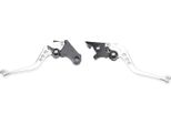 Leva Freno-Frizione Leva Freno-Frizione In Lega Di Alluminio Anodizzato Regolabile Per GB350S CB350 Rs Argento