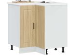 Vidaxl Base Ad Angolo Per Cucina Porto Sonoma In Legno Di Rovere