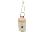 Elegante Dispenser Per Sacchetti Per Le Deiezioni Canine - Grigio Chiaro, Pratico Accessorio Per Le Passeggiate