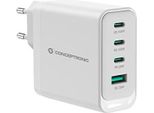 Conceptronic LadegeräT 4Port 100W 3Xusb-C 1Xusb-A Weiß (ALTHEA22W100)