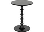 Atmosphera Createur D'interieur - Tavolino "Alix"" Nero 50X38X38Cm"