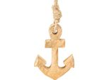 Ancoraggio Decorativo In Legno, Set Da 6 Pezzi, 7X10 Cm, Stile Marittimo