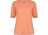 Maglietta Donna Burnout Jersey 35N6116 36 Arancione - Tangeri