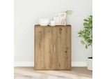 Vidaxl Credenza Rovere Artisan 60X31X70 Cm Materiale A Base Di Legno