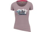 Maglietta Karpos Anemone Evo A Maniche Corte Viola S Donna Viola S