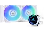 Chieftec Iceberg 240-RGB-W Computer Case All-In-One Liquid Cooler 12 Cm White