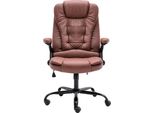 Syfax™ Sedia Da Ufficio Marrone Chiaro In Scamosciato