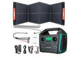Swarey S1000 1000W(1500W Di Picco) Power Station Generatore Solare Con Pannello Solare Da 100W, Caricatore Powerbank PD65W Tipo-C 725,76Wh