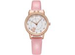 Orologio Da Donna Orologio Da Donna Al Quarzo Cinturino In Finto Cuoio Semplice Orologio Da Polso Casual Per Donne Ragazze Design Elegante E Minimalista Movimento Al Quarzo Preciso