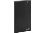 Coolbox Slimchase A-2540, Telaio Per Hdd/Ssd, 2,5", Serial Ata Iii, Connettività Usb, Nero"