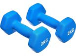 Pesi Per Manubri In Neoprene Amazon Basics (Set Di 2, Manubri Da 1 Kg - 5 Kg)