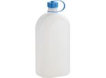 HüNersdorff Bottiglia Di Plastica / Bottiglia Per Bere Bottiglia Di Stoccaggio Con Tappo A Vite, Resistente Agli Agenti Chimici E Agli Alimenti, 3 Litri, Germany,