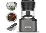 Kenwood Duo Prep 2-In-1 CHP80.000SI Tritatutto E Tritatutto, Lame Quadrilama, Tritatutto Ad Alta Velocità, Compatto, Funzione Pulse, Antiscivolo,