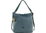 Gabs Pelle Borsa A Tracolla Zaino Aissa Tg Bull Black Shoulder Bag Ardesia Grigio Cadetto