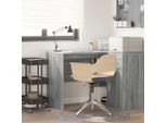Maison Exclusive - Scrivania Sonoma Grigio 102 X 50 X 75 Cm Materiale Ligneo