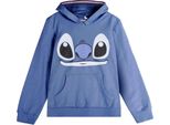 Cerda Group Stitch Felpa Con Cappuccio Blu 14 Anni Ragazzi, Ragazze Blu 14 Anni