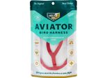 Pettorina Per Pappagalli Aviator Xxl Rosso - Volo Sicuro Per Pappagalli Di Grandi Dimensioni