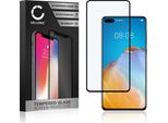Vetro Temperato 9H Cellonic Compatibile Con Huawei P40 (3D Case-Friendly 9H, Screen Protector Glass Pellicola Protettiva Per Telefono Smartphone
