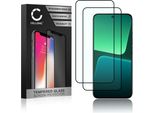 2X Vetro Temperato 9H Cellonic Compatibile Con Xiaomi 13 (3D Case-Friendly 9H, Screen Protector Glass Pellicola Protettiva Per Telefono Smartphone