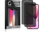 2X Vetro Temperato 9H Cellonic Compatibile Con Apple Iphone 13 Mini (Protezione Da Sguardi Indiscreti 9H, Screen Protector Glass Pellicola Protettiva Per Telefono Smartphone