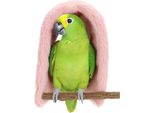 Grotta Polare Coccolosa Per Pappagalli Di Medie Dimensioni - Comfort E Sicurezza, Rosa