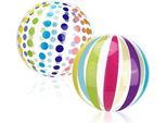 Gioco D'acqua - Gioco Da Piscina Gonfiabile - Pallone Da Spiaggia - Pallone Da Spiaggia Gonfiabile - Confezione Da 2 - Pallone Da Spiaggia A Strisce Colorate - Pallone Da Spiaggia Da 40 Cm - Pallone Da Nuoto Estivo - Adatto Per Bambini - Adulti - Spiaggia - Feste In Piscina - Attività All'aperto E...