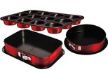 Set Di Teglie A Forma Di Molla Da 3 Pezzi, Berlinger Haus, Bh 7635