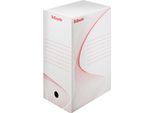 Scatola D'archivio Esselte Din A4 Bianco (L)80 Mm (25 Scatole)
