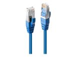 Lindy 45647 S/Ftp Cat6 Kabel, Blau 10M Lsoh, Inkl. Testprotokoll