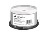 Verbatim BD-R 25GB 6X Bianco Termico Stampabile Confezione Da 25 Pezzi