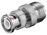 Goobay Bnc Stecker Auf Uhf Kupplung Mit Goldkontakten (Bulk)