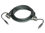 Kramer Electronics C-GMA/GMA-6 1,8288 M Vga (D-Sub) + 3,5 Mm Nero