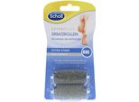 Scholl - Testine Di Ricambio Per Rulli Diamantati Velvet Smooth ( Extra Rough, 2 Pz ) Testine Di Ricambio