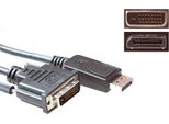 Eminent 1,8 M Displayport/Dvi -D 1,8 M Displayport DVI-D Nero (AK3995)