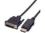 Value Cavo Displayport Dp St - Dvi (24+1) St, Lsoh, Nero, 1,5 M