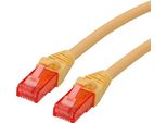 Roline 21152942 0,3 M Di Cavo Di Rete Cat6 U/Utp (Utp) Giallo (21.15.2942)