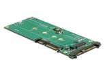 Delock 62864 - U.2 - M.2 - Nero - Verde - 6 Gbit/S - Windows 10 Education,Windows 10 Education X64,Windows 10 Enterprise,Windows 10 Enterprise... - 52 Mm