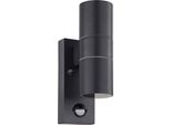 Eglo Applique Da Esterno Led Sensor Riga 5 2×3W Antracite