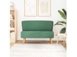 Vidaxl Divano In Tessuto 117 X 55,5 X 77 Cm Verde