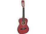Dimavery AC-303 Chitarra Classica 1/2, Rosso