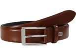 Lloyd Pelle Cintura Thin Belt W100 Cognac Marrone