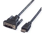 Cavo Value Dvi (18+1) St - Hdmi St, Nero, 1,5 M