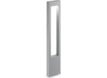 Piantana Moderna Vega Alluminio Grigio 1 Luce G9 3W 3000K Luce Calda