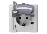 Kopp Presa Di Corrente 1F Gr Mt Blu Elettrico Ap Incernierata D