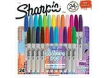 Sharpie 1940862 Sharpie Marker Fein Rundspitze F 24Er Electro Pop Blister