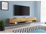 Tavolino Per Tv Caliburi 180 - Rovere Wotan