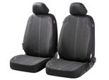 Walser Coprisedili Auto Tratto Con Zip, Coprisedili ZIPP-IT, 2 Coprisedili Anteriori Neri 11853