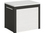 Itamoby - Panca Allungabile 55X40/305 Cm Walk Bianco Frassino Allunghe Interne