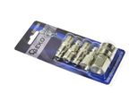 Set Di 5 Tappi Di Connessione Per Aria Compressa + Raccordi